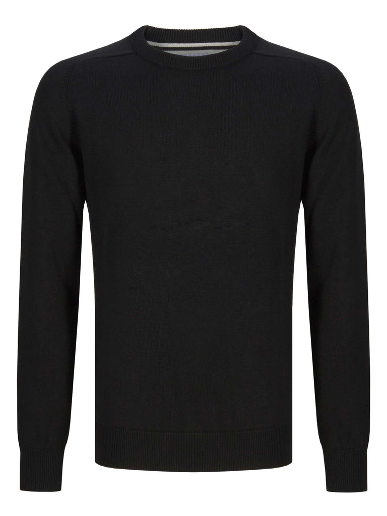 Daniel Grahame Crew Neck Sweater - Black