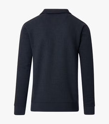 Casa Moda Full Zip Jacket - Navy/Orange