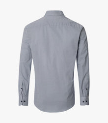 Casa Moda Circle Print Long Sleeve Casual Shirt 100 - Navy