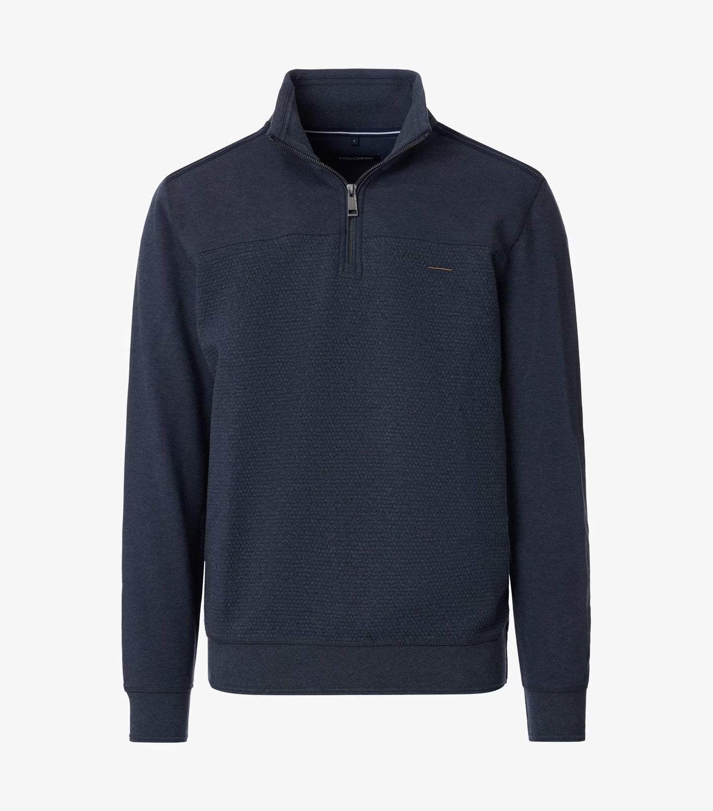 Casa Moda Half Zip Sweatshirt - Navy