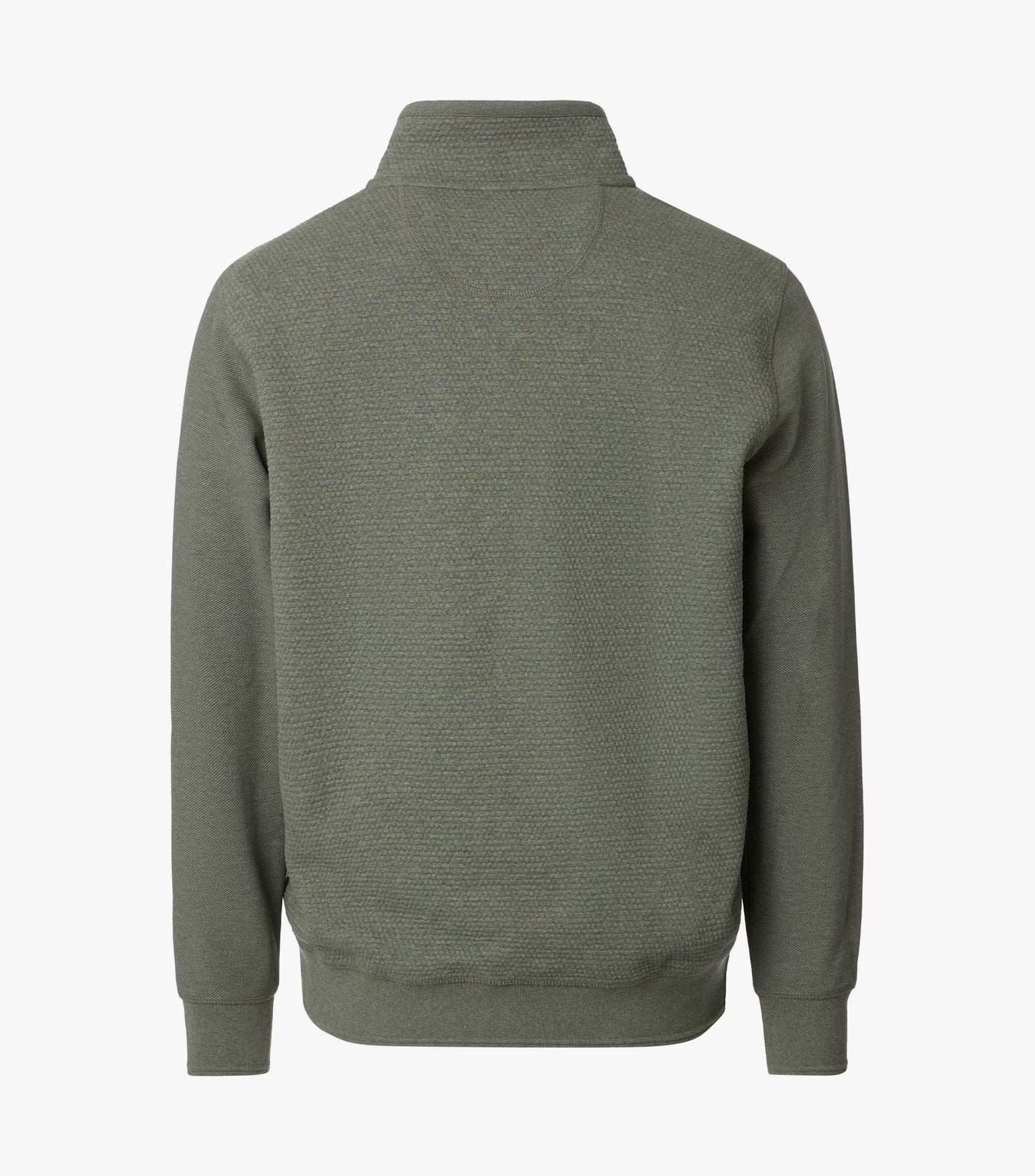 Casa Moda Half Zip Sweatshirt - Green
