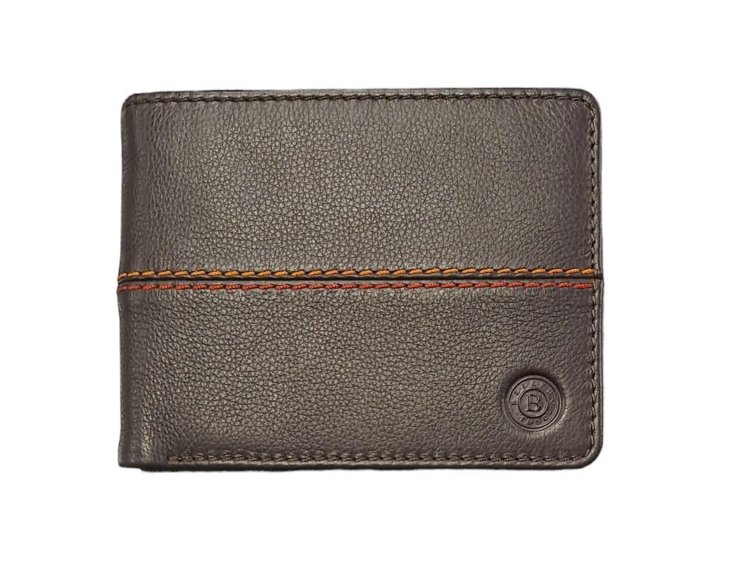 Miguel Bellido Leather Wallet 4728 - Dark Brown
