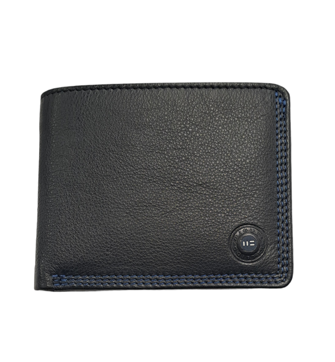 Miguel Bellido Leather Wallet 4928 - Navy