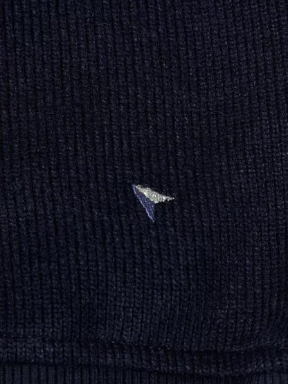 Daniel Grahame Half Zip Casual Sweater - Black