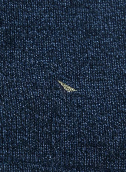 Daniel Grahame Half Zip Casual Sweater 25 - Blue