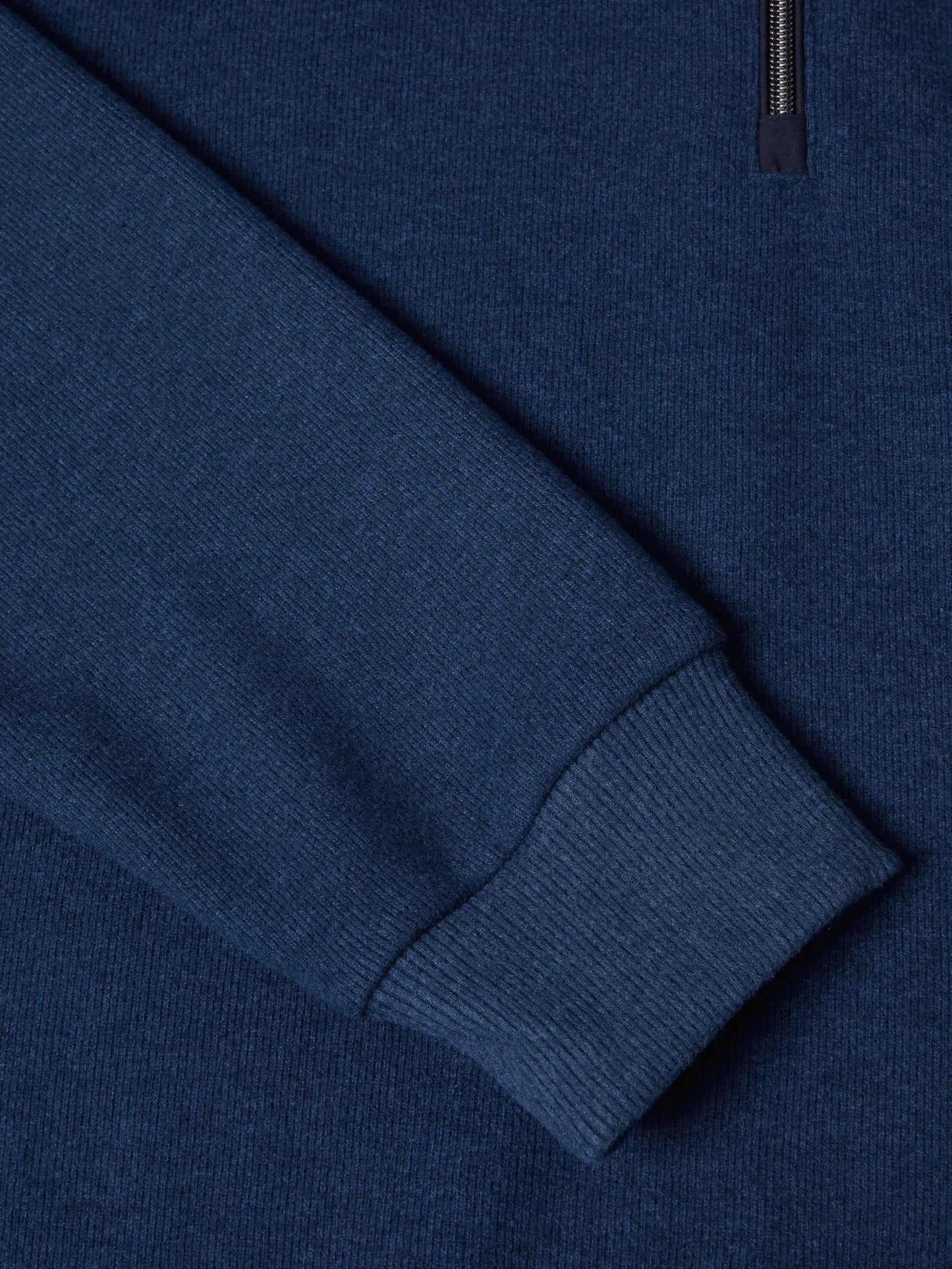 Daniel Grahame Half Zip Casual Sweater 25 - Blue