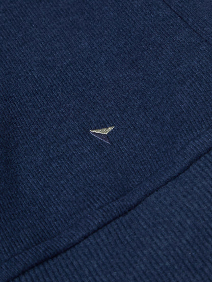 Daniel Grahame Half Zip Casual Sweater 25 - Blue