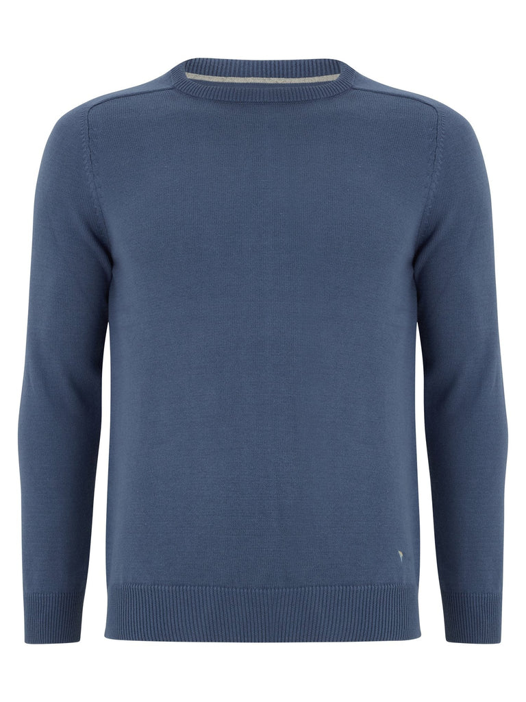 Daniel Grahame Crew Neck sweater 262 - Blue Haze