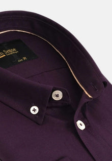 6th Sense BD Oxford Long Sleeve Shirt #6 - Purple
