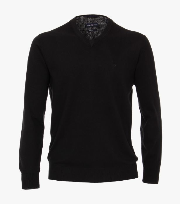 Casa Moda V-Neck Sweater 800 - Black