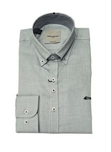 Dario Beltran Albura Long Sleeve Casual Shirt - Blue