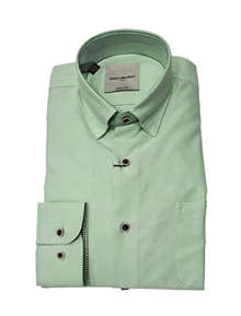 Dario Beltran Alloz Long Sleeve Casual Shirt - Green