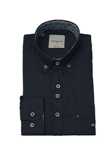 Dario Beltran Altazo Long Sleeve Casual Shirt - Navy