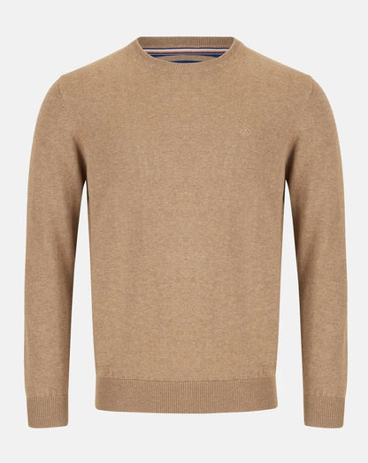 Andre Achill Crew Neck Sweater - Camel