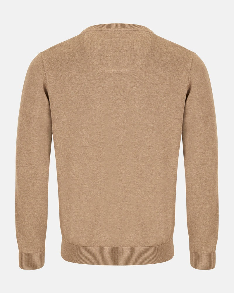 Andre Achill Crew Neck Sweater - Camel