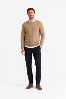 Andre Achill Crew Neck Sweater - Camel