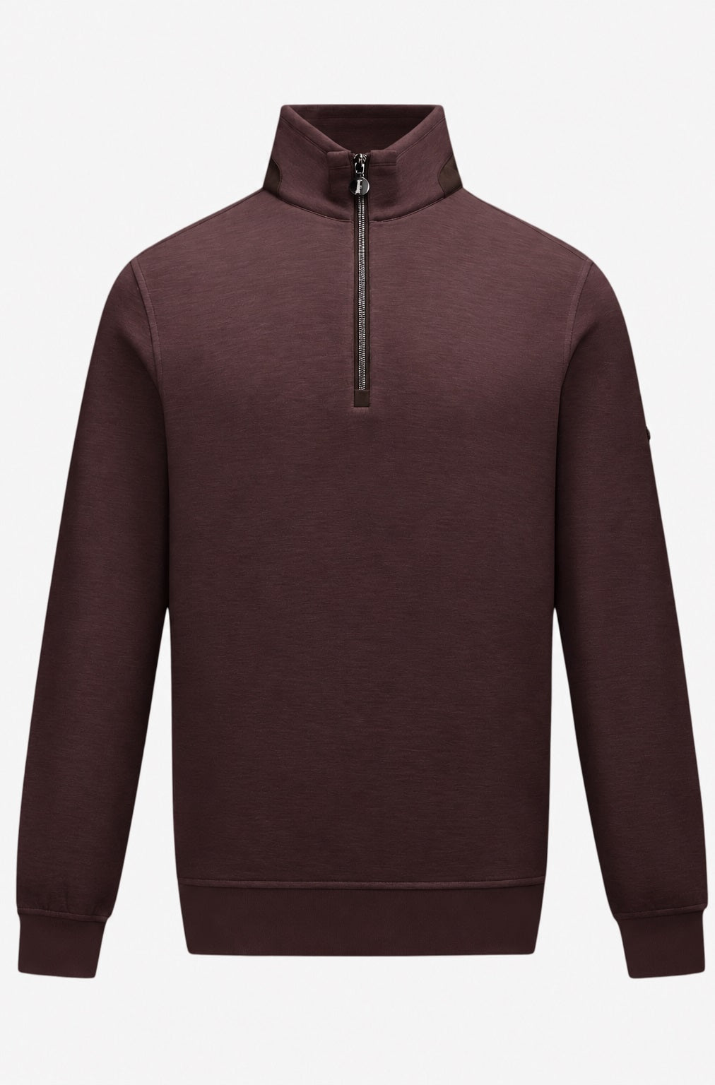 6th Sense Cloud Air Half Zip Sweatshirt - Plum