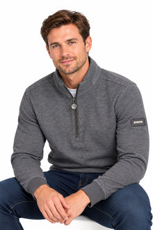 6th Sense Cloud Air Half Zip Sweatshirt - Shade