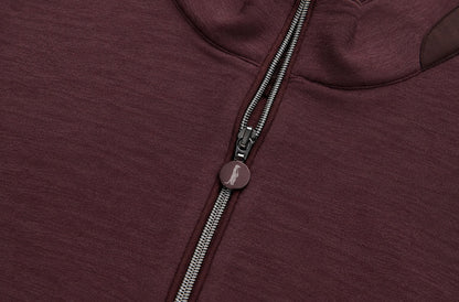 6th Sense Cloud Air Half Zip Sweatshirt - Plum