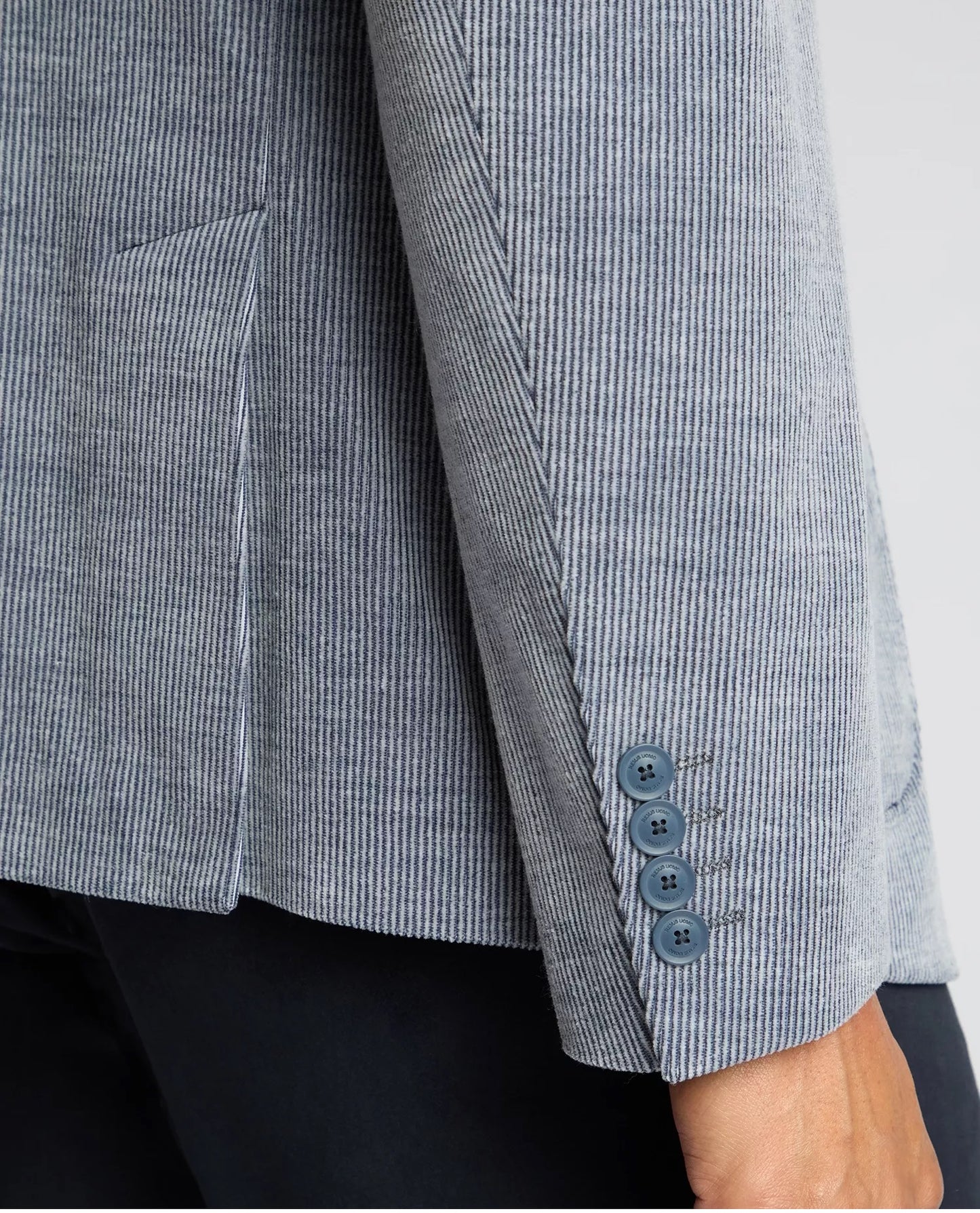 Remus Uomo Alba Slim Fit Jacket - Sky Blue