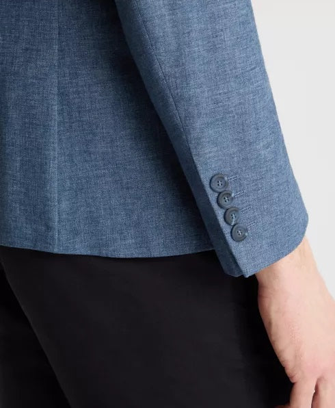 Remus Uomo Alto Slim Fit Jacket - Blue