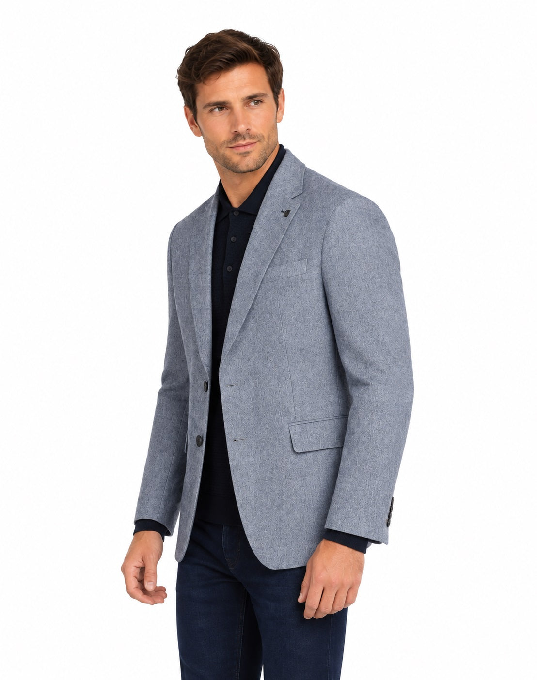 Remus Uomo Alto Slim Fit Jacket - Blue