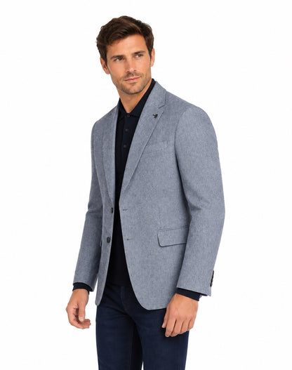 Remus Uomo Alto Slim Fit Jacket - Blue
