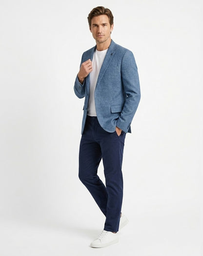 Remus Uomo Alto Slim Fit Jacket - Blue