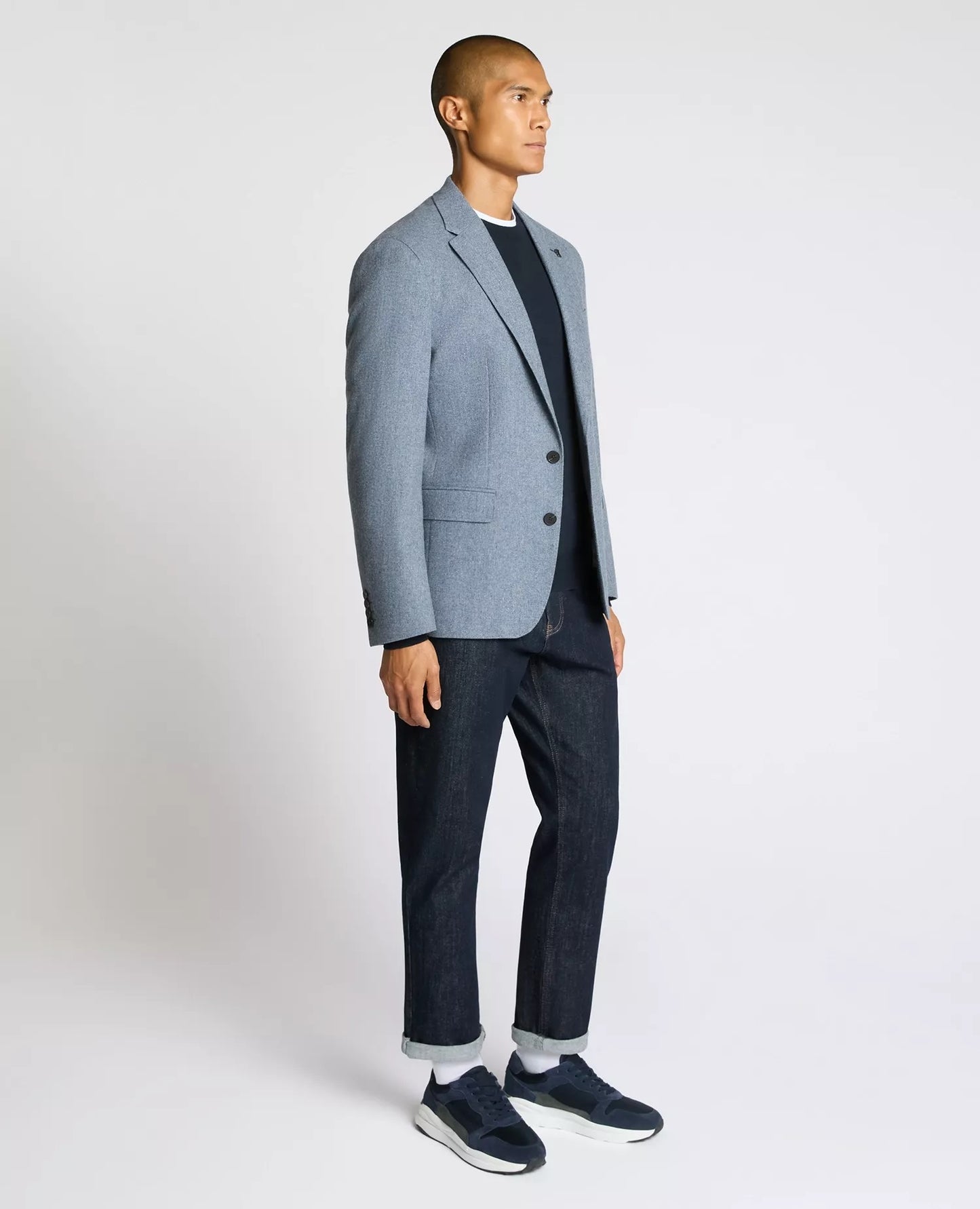 Remus Uomo Alto Slim Fit Jacket - Blue