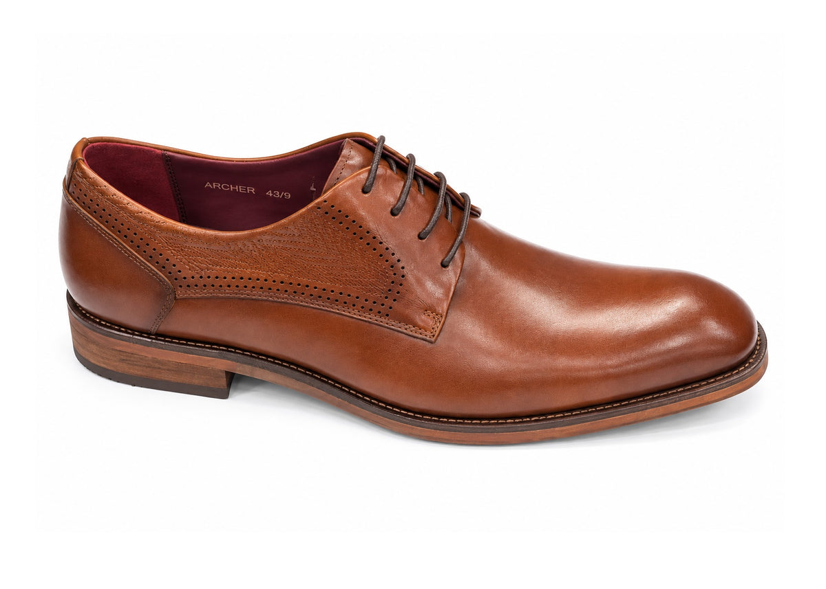 Escape Archer Laced Dress Shoe - Brandy