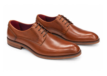 Escape Archer Laced Dress Shoe - Brandy