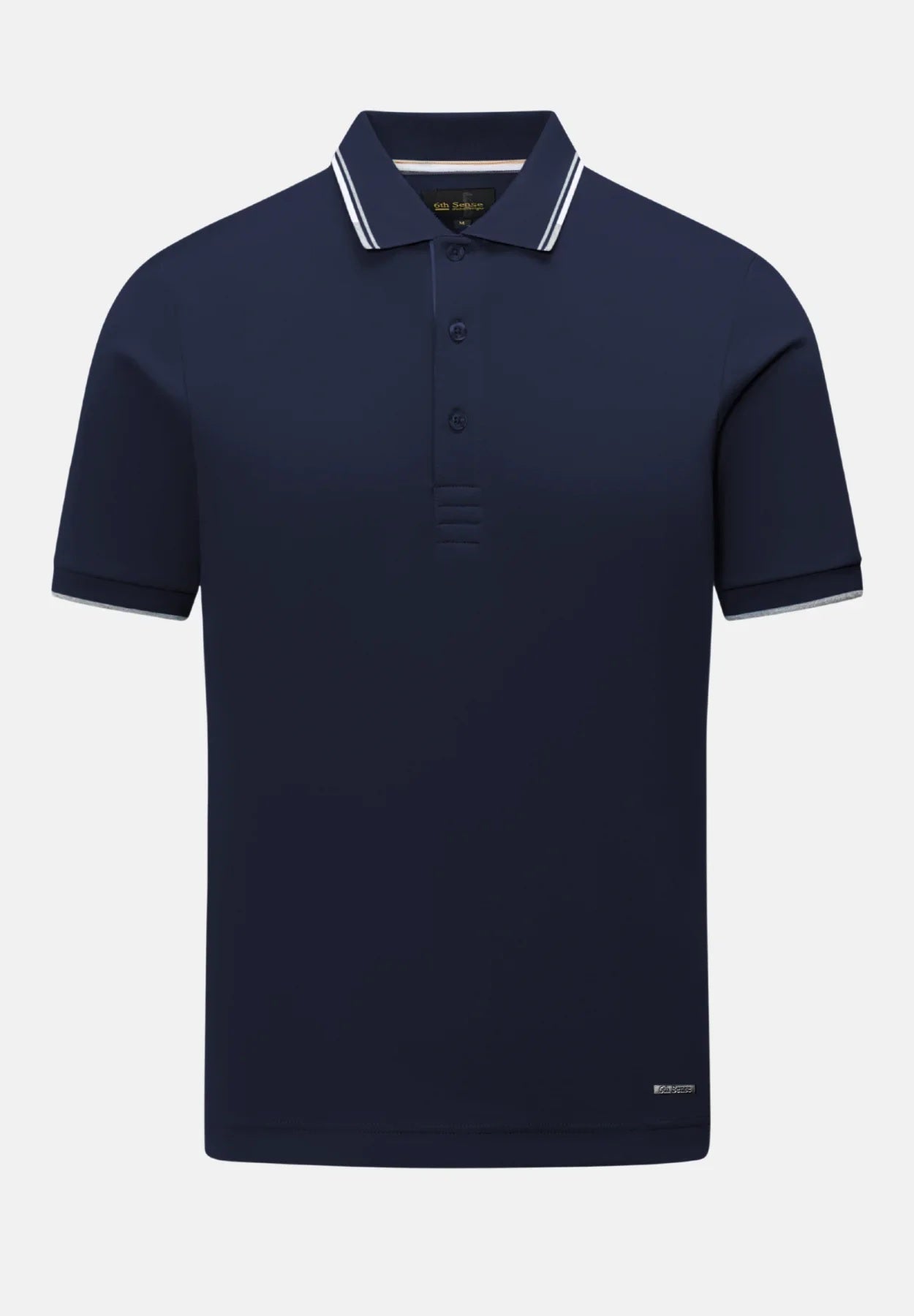6th Sense Astonish Polo Shirt - Sky Captain