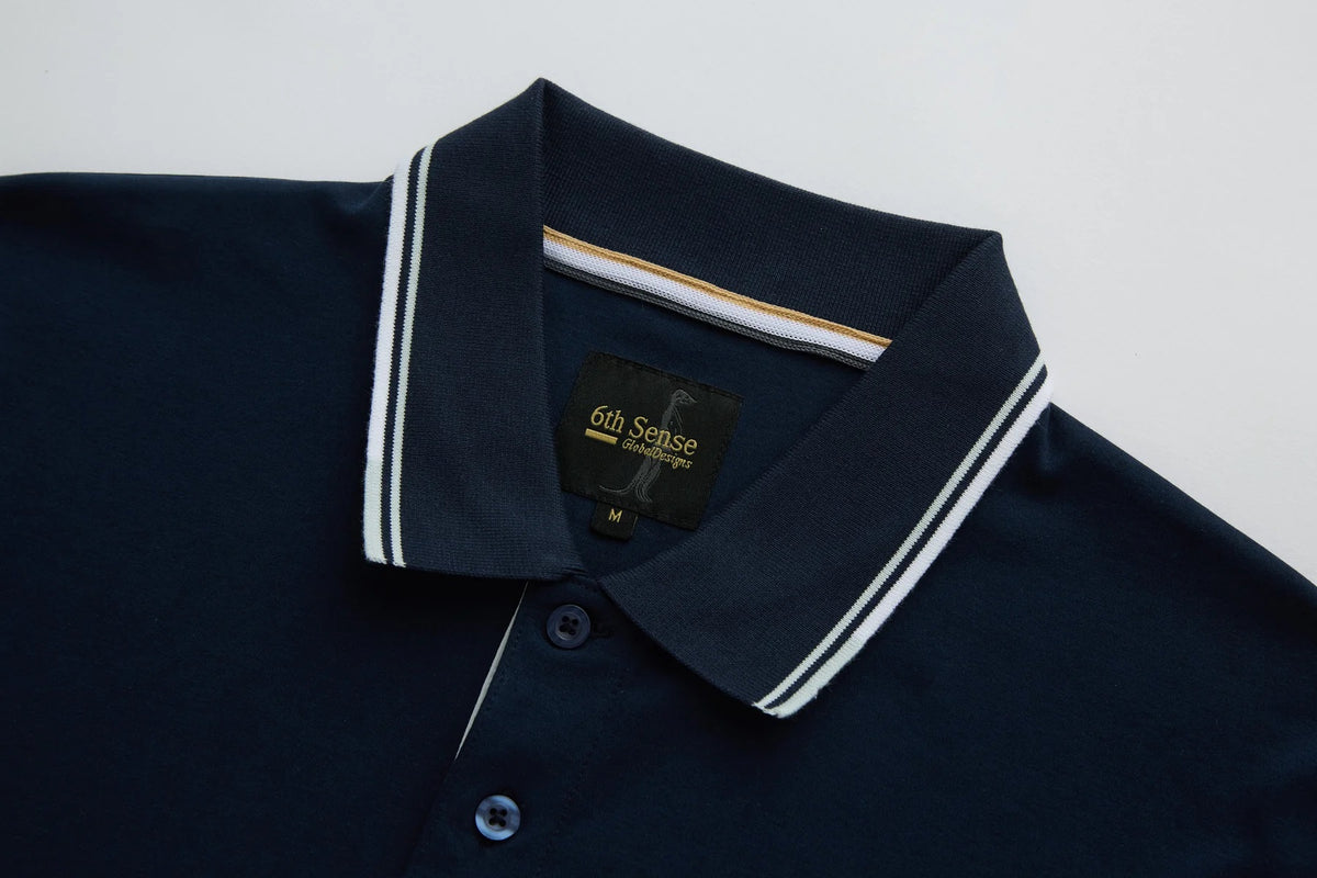 6th Sense Astound Polo Shirt - Eclipse