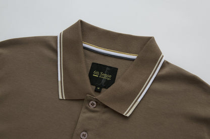 6th Sense Astound Polo Shirt - Walnut