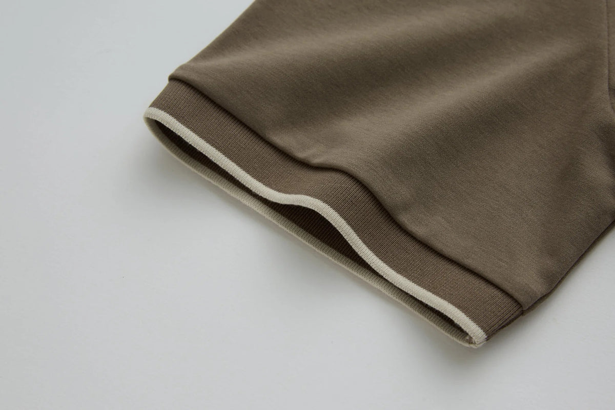 6th Sense Astound Polo Shirt - Walnut