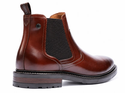 Base London Smith Chelsea Boot - Waxy Brown