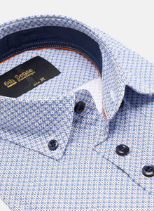 6th Sense Long Sleeve Shirt O#3 - Blue