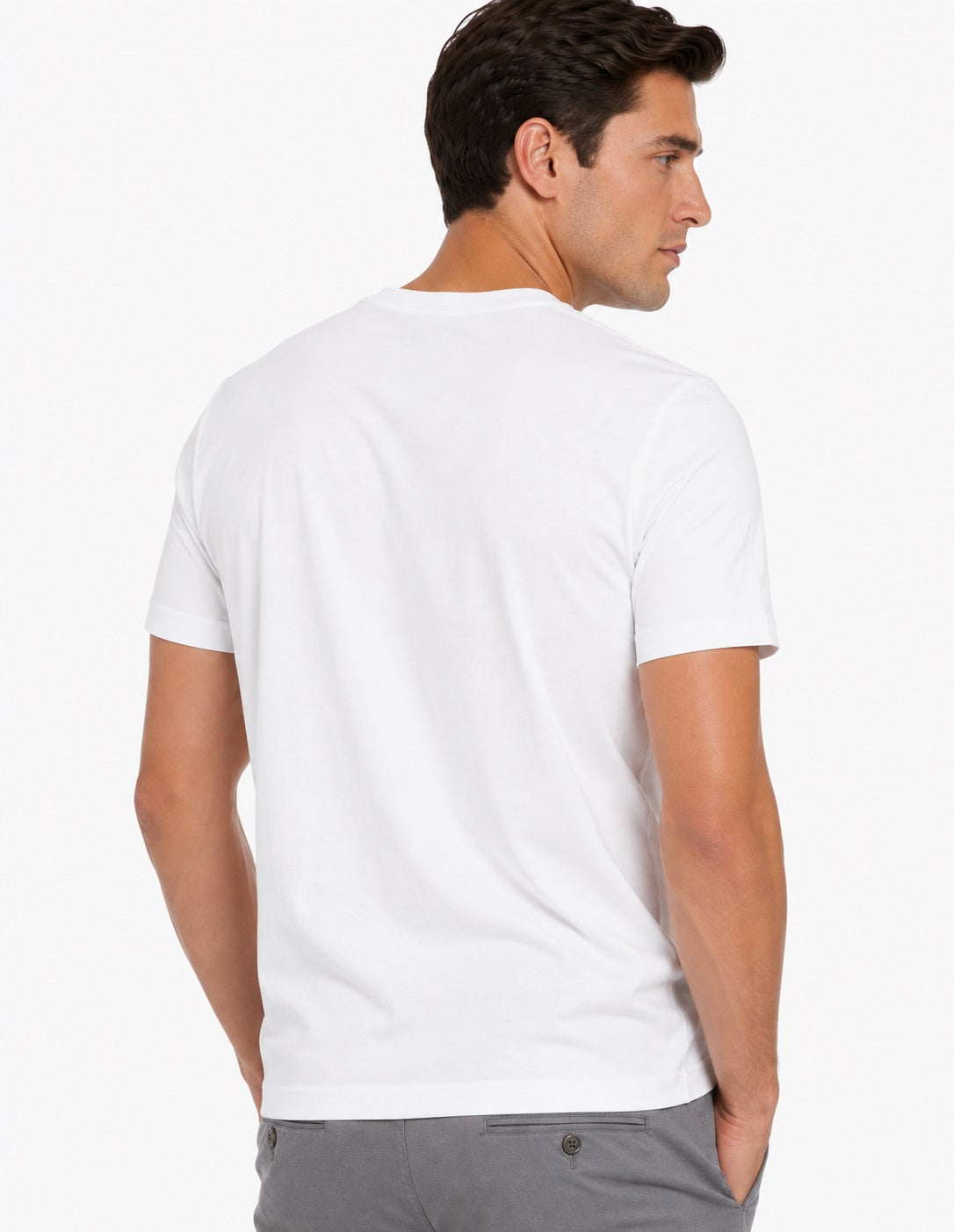 Original Penguin Icons Organic Cotton Jersey Pete T-Shirt - Bright White