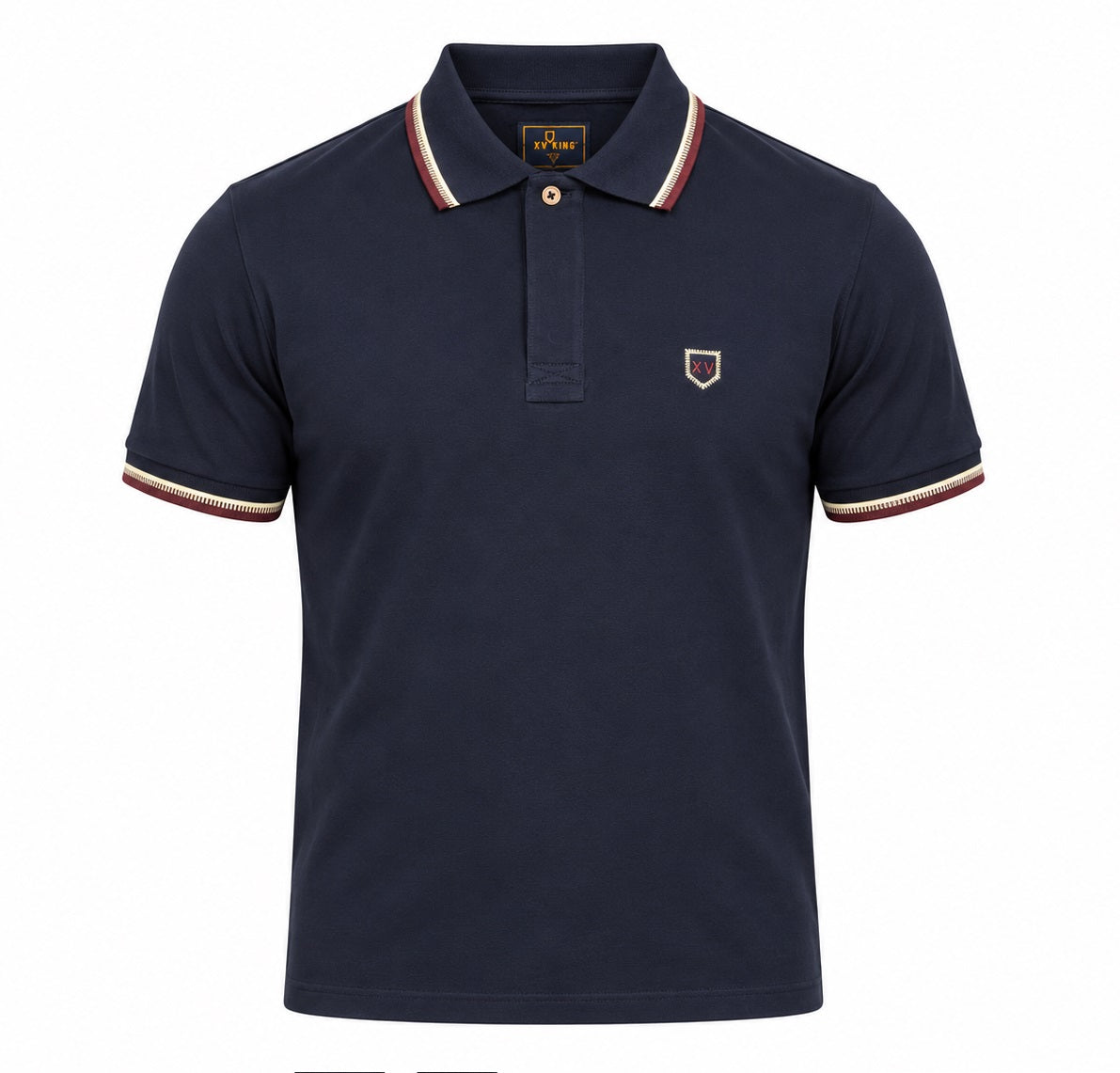 XV Kings Badgers Polo Shirt - Cobalt