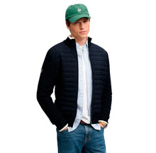 Superdry Straight Baffle Hybrid Jacket - Eclipse Navy