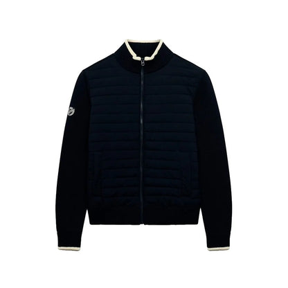 Superdry Straight Baffle Hybrid Jacket - Eclipse Navy