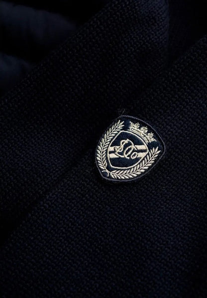 Superdry Straight Baffle Hybrid Jacket - Eclipse Navy