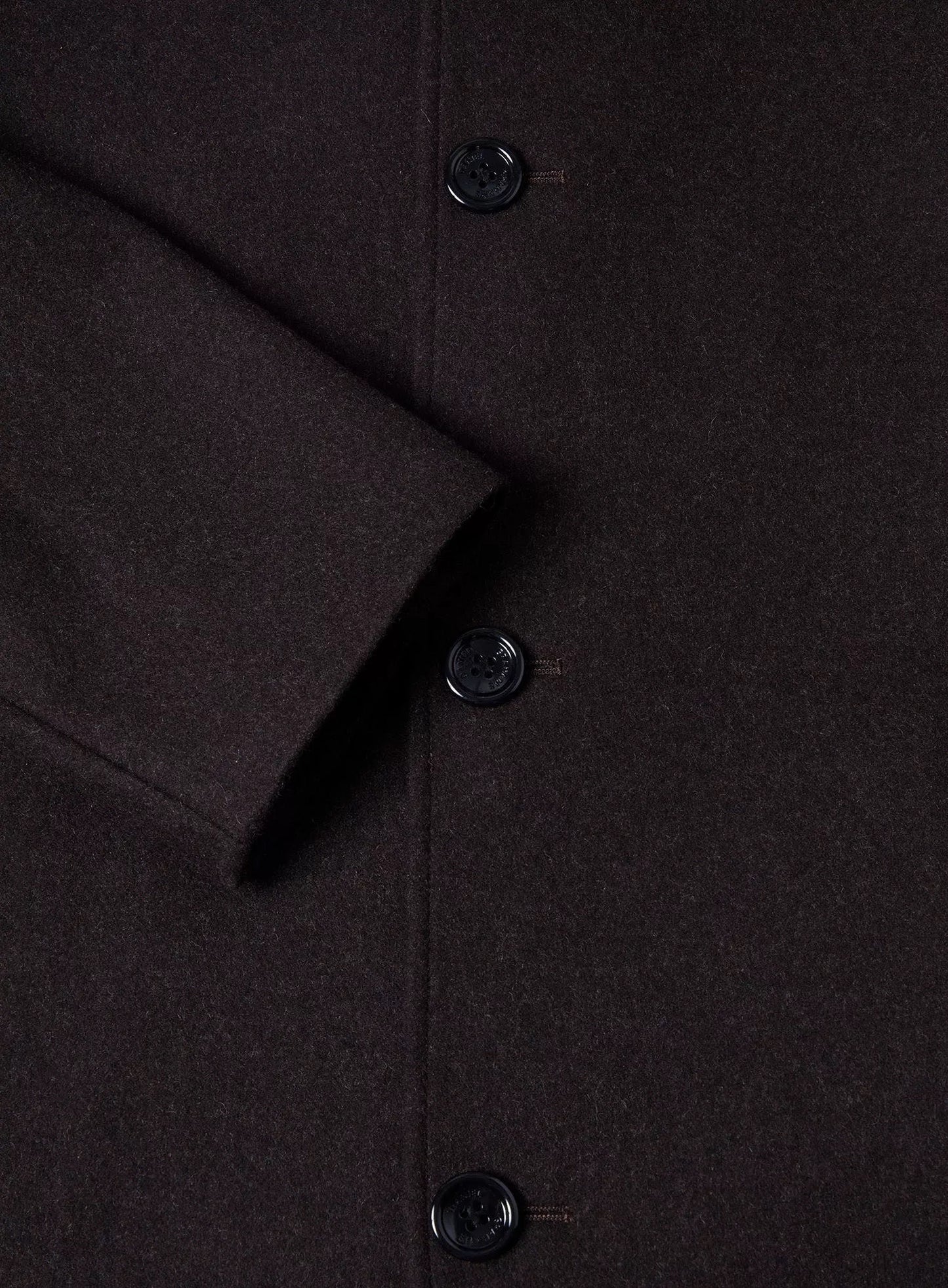 Remus Uomo Bales Regular Fit Tailored Coat - Dark Brown