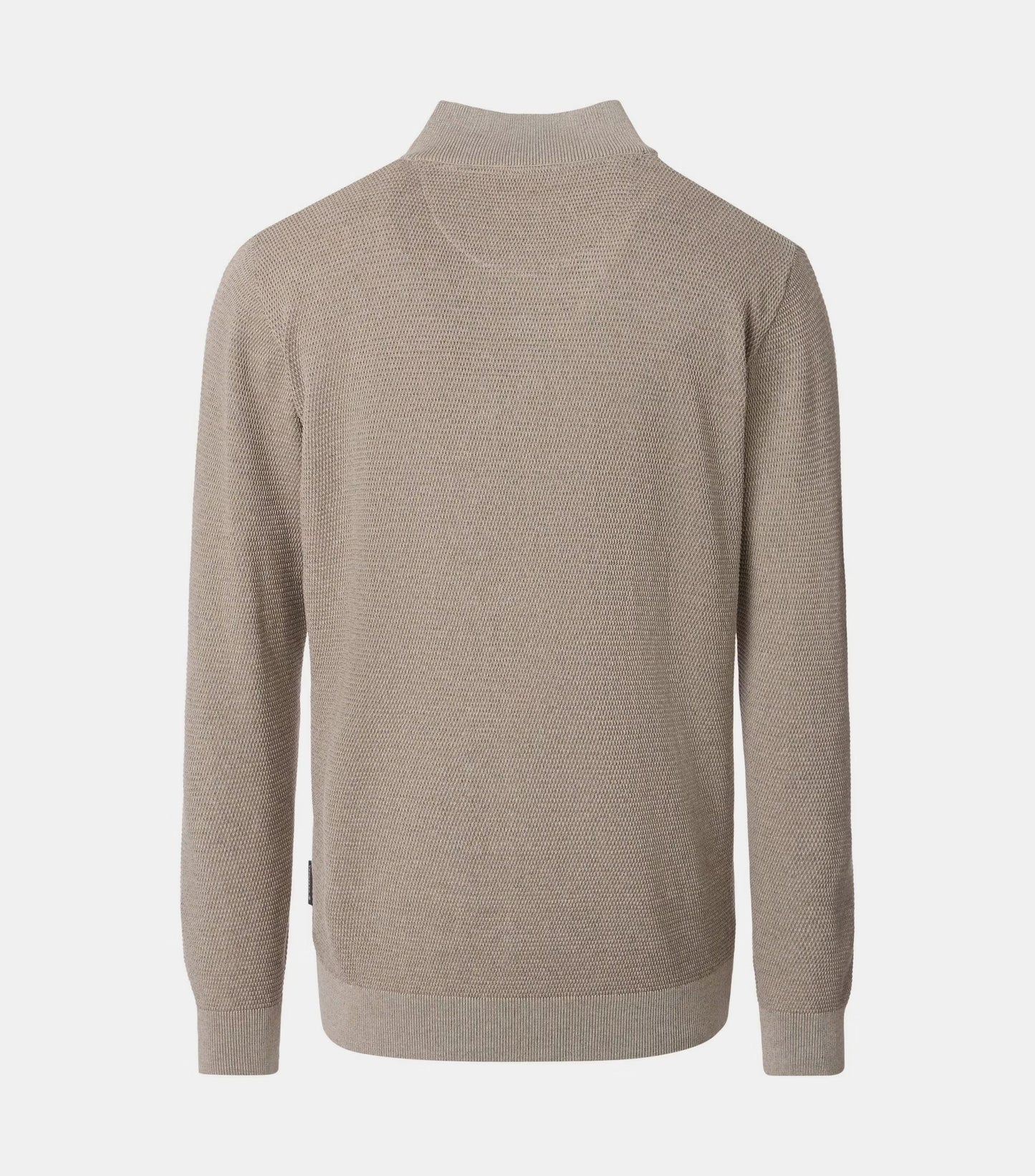Casa Moda Troyer Half Zip Sweater 663 - Beige