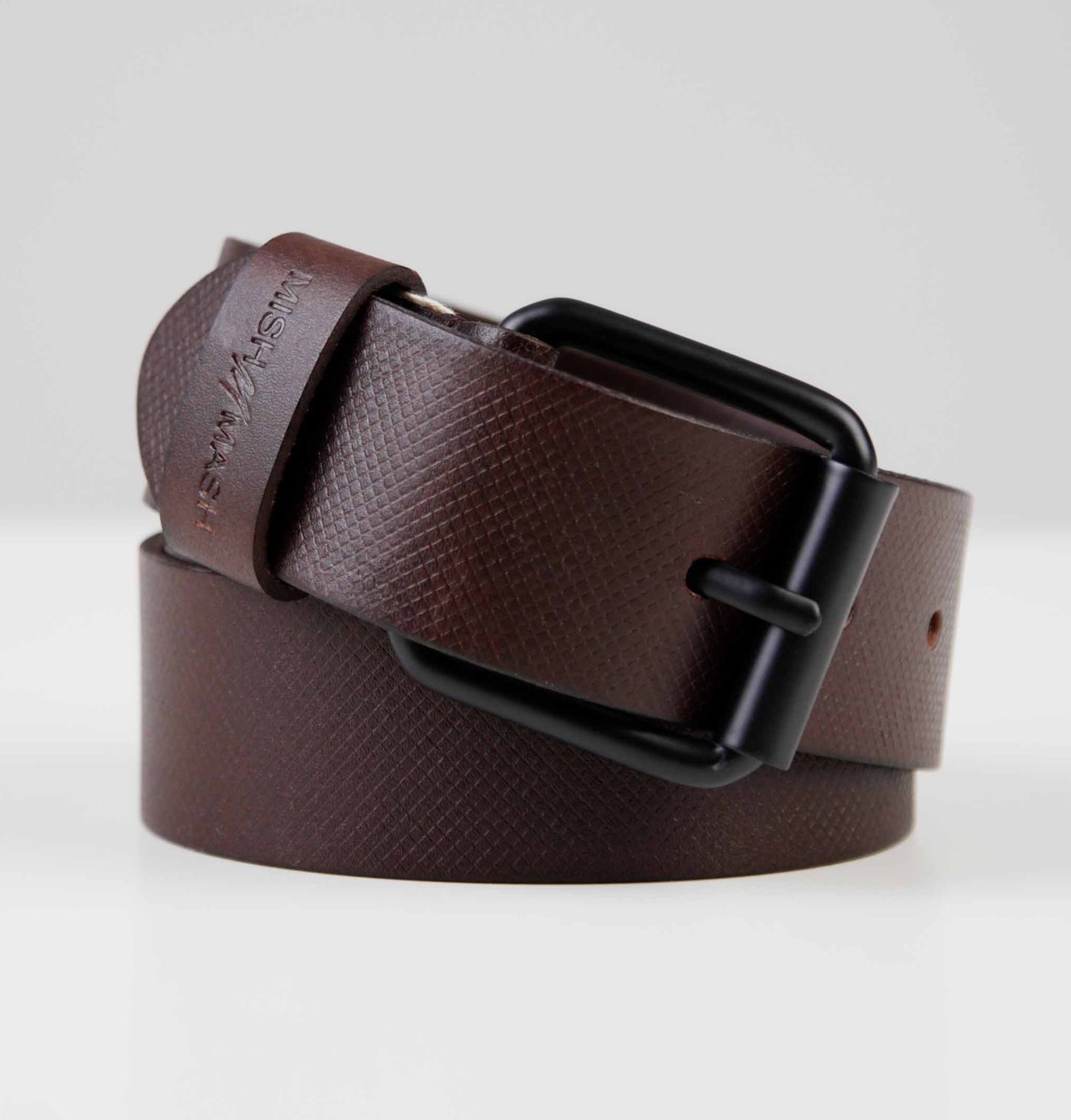 Mish Mash Warwick Leather Jean Belt - Brown