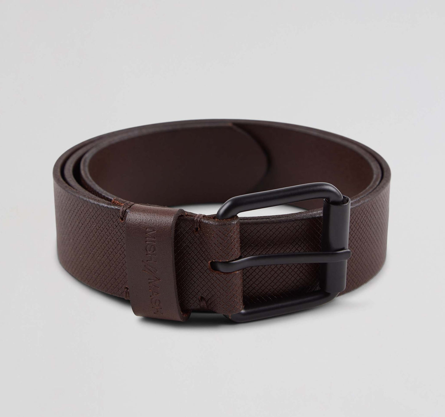 Mish Mash Warwick Leather Jean Belt - Brown