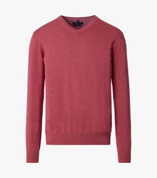 Casa Moda V-Neck Sweater 412 - Berry