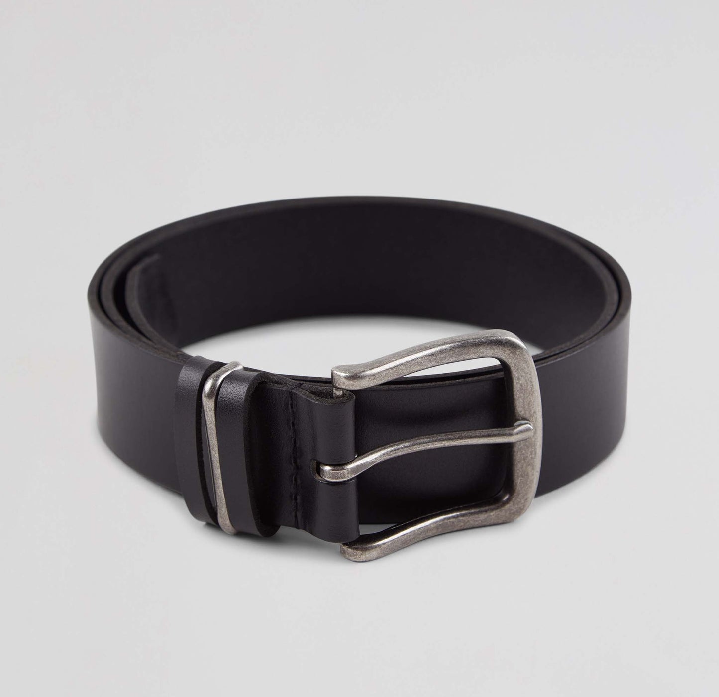 Mish Mash Bextor Leather Jean Belt - Black
