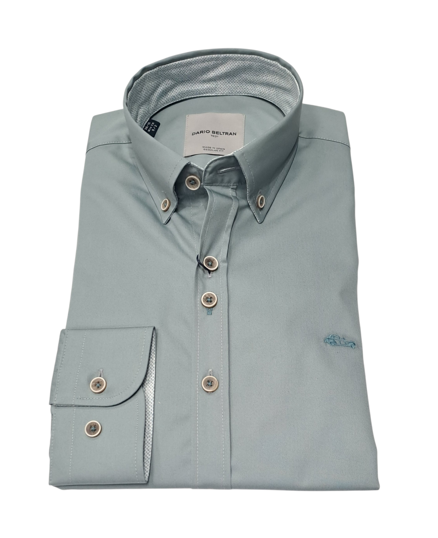 Dario Beltran Bingo Long Sleeve Casual Shirt - Green