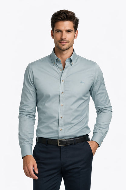 Dario Beltran Bingo Long Sleeve Casual Shirt - Green